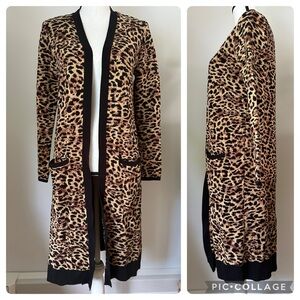 Chico’s open front cardigan size small